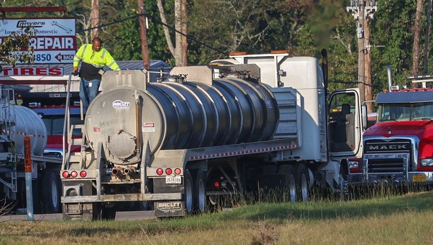 chemical plant fire in Conyers