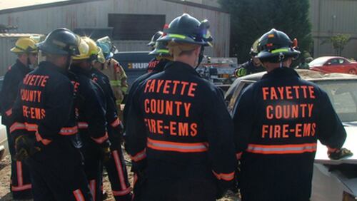 Applications are being accepted for the Fayette Citizens' Fire Academy that will begin Feb. 2 for 11 weeks. (Courtesy of Fayette County)