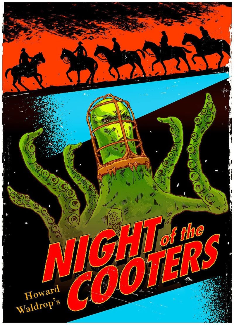 "Night of the Cooters" is a sci-fi western by filmmaker and character actor Vincent D'Onofrio with unsettling rotoscope-style animation. Photo: courtesy Atlanta Film Festival
