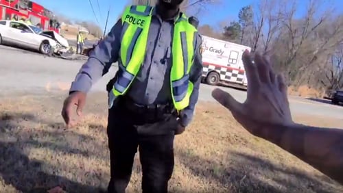 A South Fulton police officer has been suspended for three days following an investigation into his use of force during a crash earlier this year.