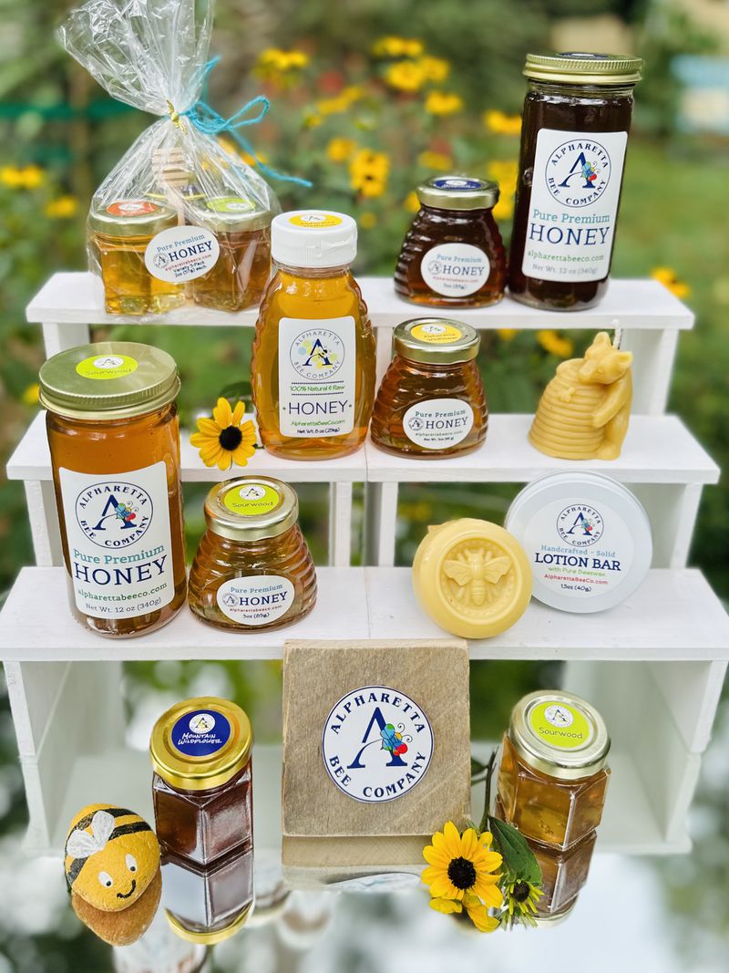 Honey from Alpharetta Bee Co. Courtesy of Deborah Eves