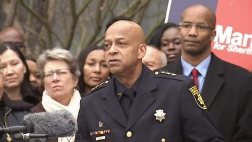 DeKalb sheriff Jeffrey Mann. AJC file photo.