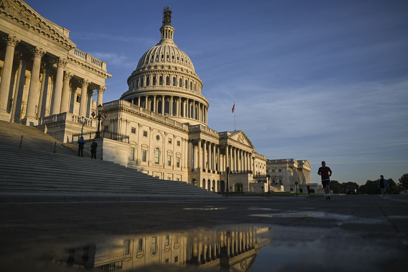 The U.S. Capitol building in Washington. The House has votes scheduled today regarding policy toward China and Taiwan. (Kenny Holston/The New York Times)