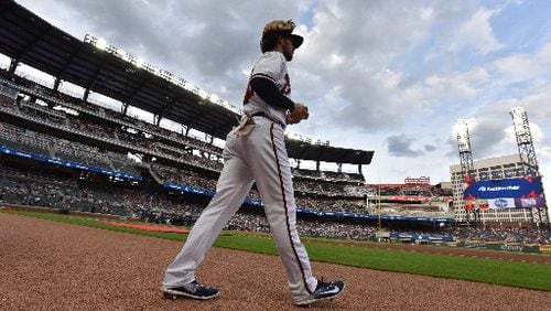 Braves shortstop Dansby Swanson is headed back to the minors. (ccompton@ajc.com)