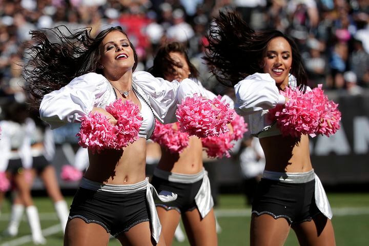 Photos: NFL cheerleaders take the field - Week 6