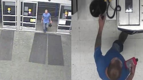 These are photos of the person of interest identified by the Jones County Sheriff's Office.