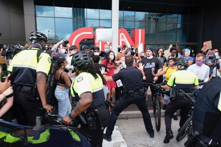 PHOTOS: Atlanta Protests -- the police