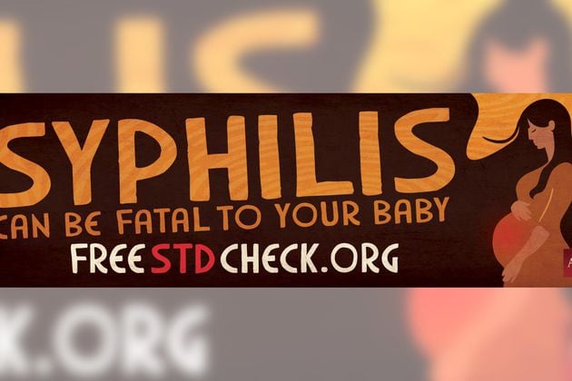 Billboards posted in Atlanta and elsewhere aim to support the CDC’s messaging around the deadly infection syphilis.