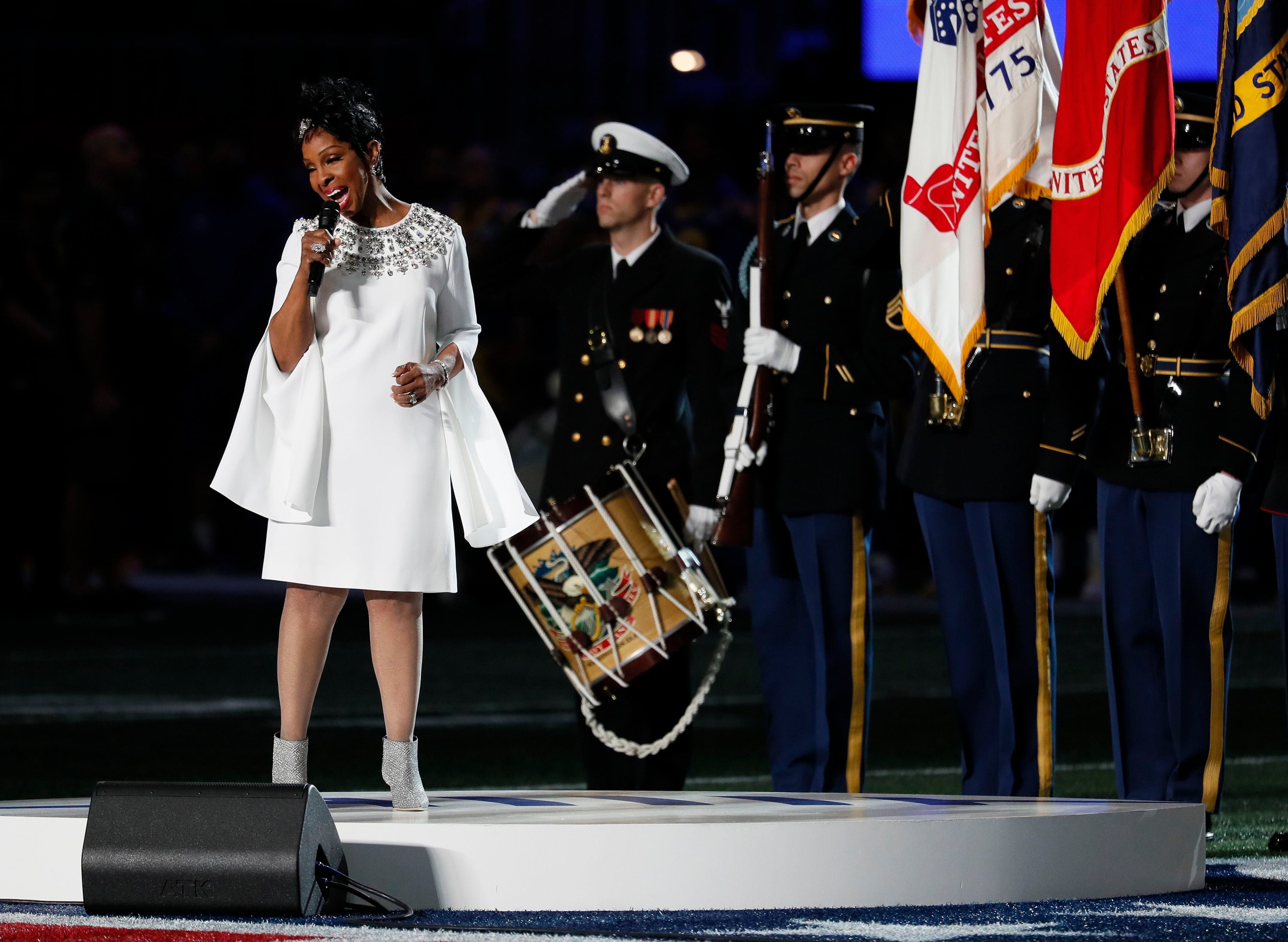 Super Bowl prop bet controversy: Did Gladys Knight national anthem go over  or under? 