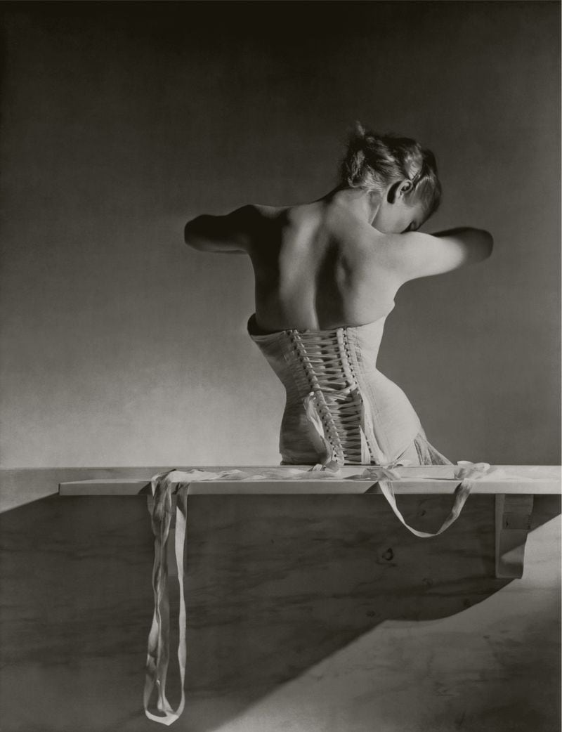 Horst's most famous image, "Mainbocher Corset" from 1939.