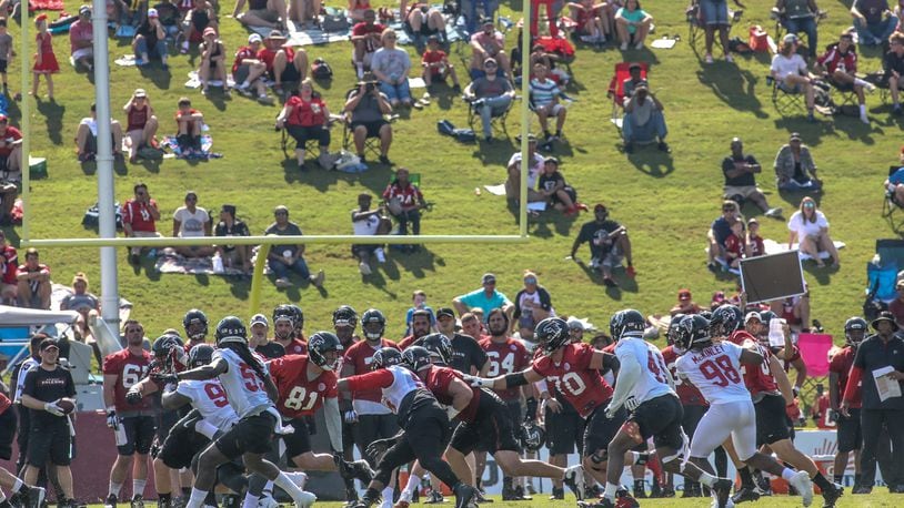 atlanta falcons training