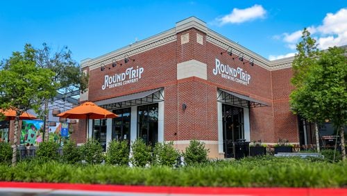 Round Trip Brewing Company opened its second taproom in the Avenue East Cobb on Saturday.