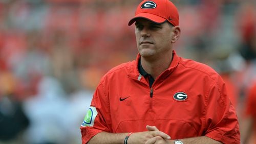 Mike Bobo was Georgia's offensive coordinator and quarterbacks coach, pictured here in 2012, from 2006 through 2015.