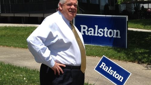 House Speaker David Ralston, R-Blue Ridge, faces his first primary challenger since 2004. House Speaker David Ralston, R-Blue Ridge, campaigning during his first primary challenger since 2004.