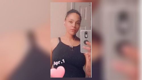 Amanda Lindley, 36, was discovered dead in her car Wednesday evening. Officials believe she ran off the road while driving to work and crashed into Sweetwater Creek, which was swollen from recent heavy rain.
