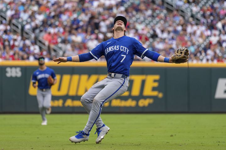 Royals Braves Baseball