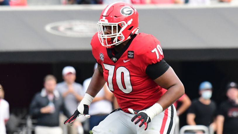 NG Jordan Davis on what went into returning to UGA football in 2021