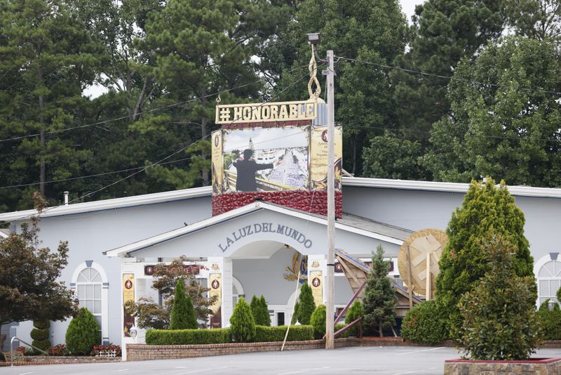 La Luz del Mundo's church in Marietta. Thursday, August 17th, 2022. Miguel Martinez / miguel.martinezjimenez@ajc.com