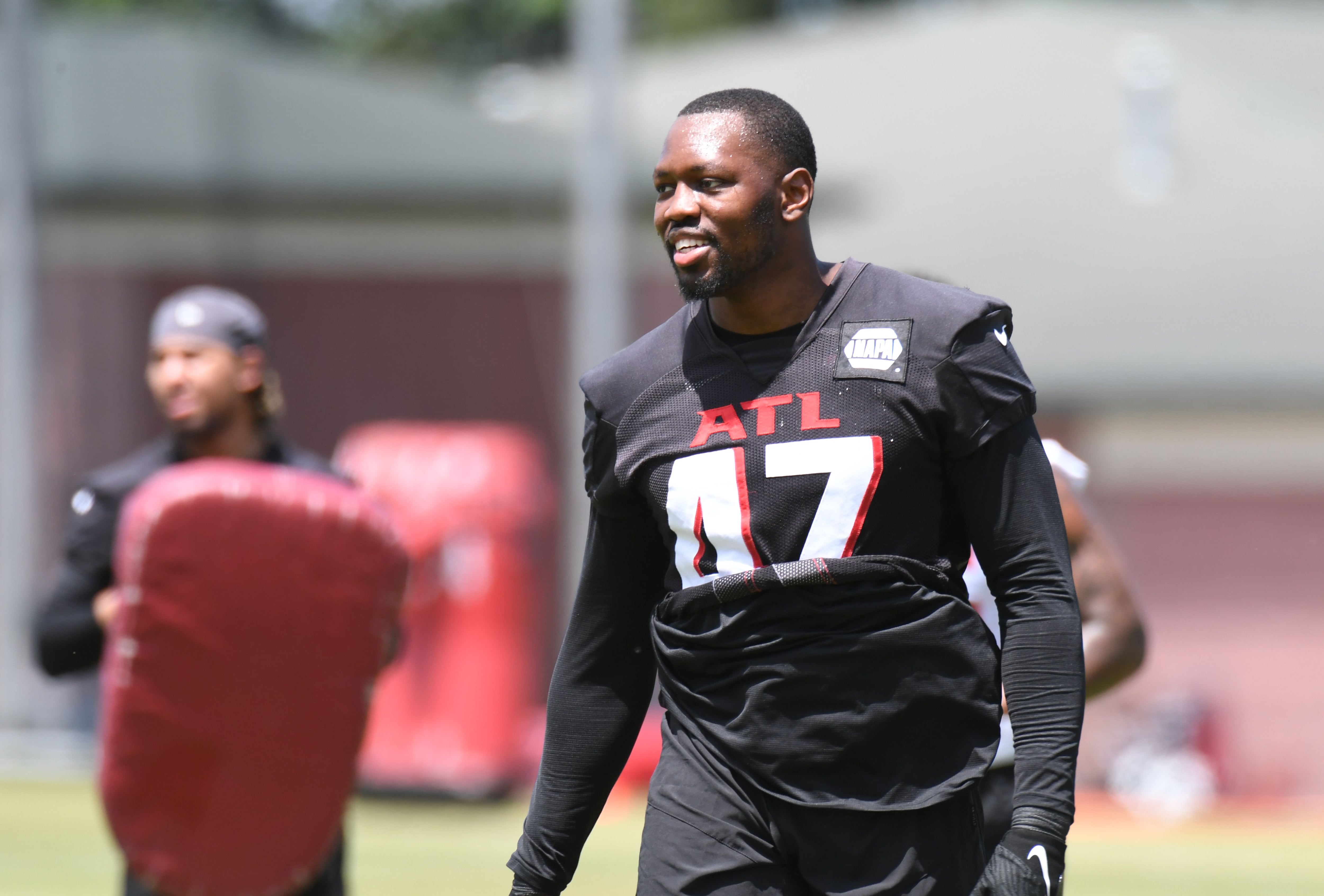 Falcons' London embraces health, contract at rookie minicamp