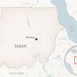 This is a locator map for Sudan with its capital, Khartoum. (AP Photo)