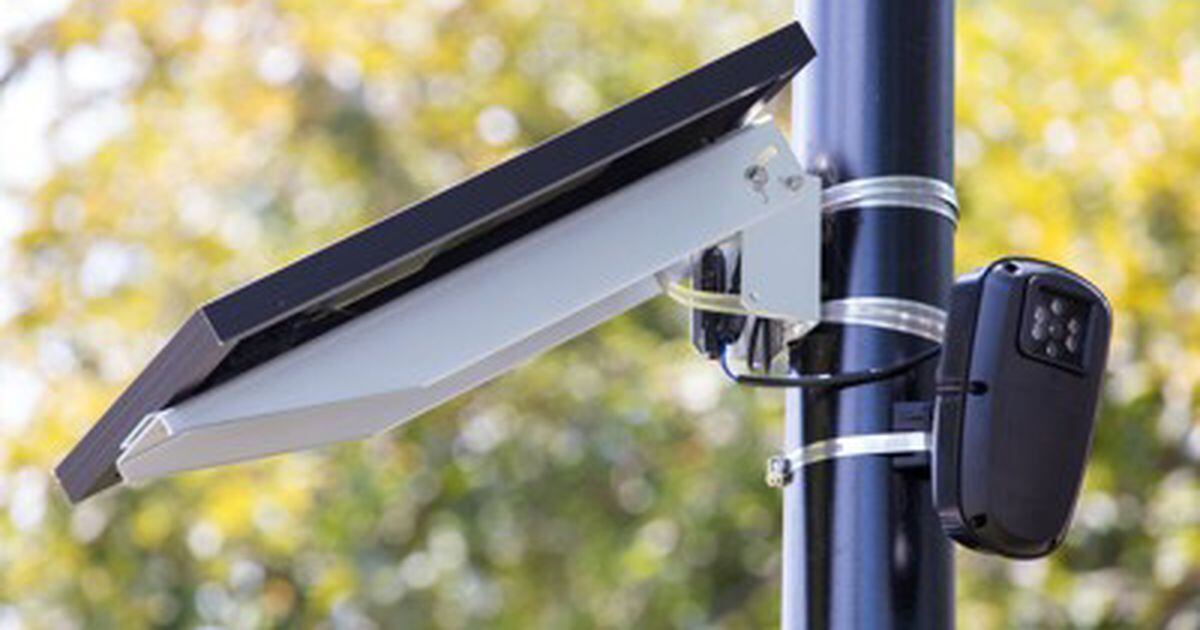 license plate surveillance camera