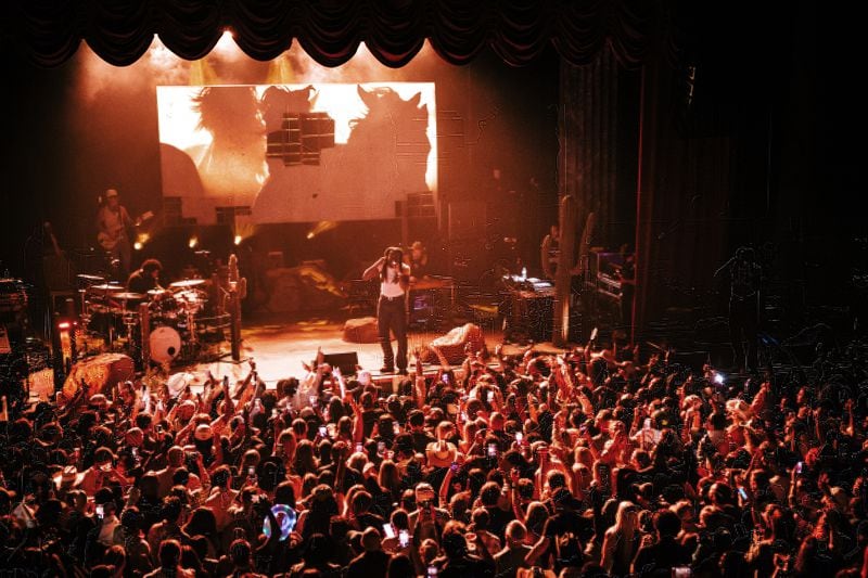 Shaboozey performed to a packed and energized crowd at Variety Playhouse on Wednesday, September 25, 2024. The country singer has spent 11 consecutive weeks at #1 on the Billboard Hot 100. Photos by Sophie Harris/For the AJC