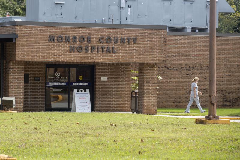 Last year, Monroe County Hospital, in the city of Forsyth, had no long-term debt. This year, a debt of $10 million appeared on the books after a renovation. (Alyssa Pointer / Alyssa.Pointer@ajc.com)