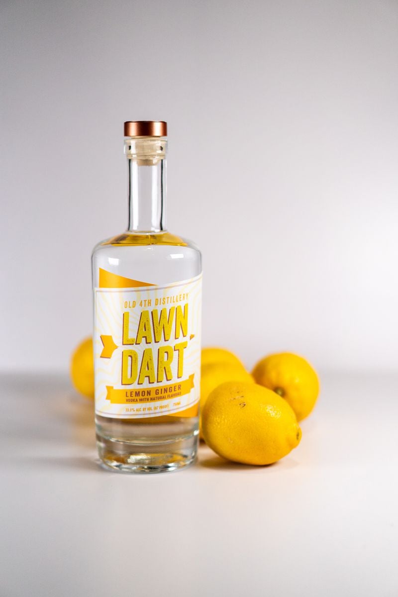 First made in 2017, Old Fourth Distillery has revamped the lemony, ginger-based cocktail in a bottle called Lawn Dart. (Courtesy of Old Fourth Distillery)