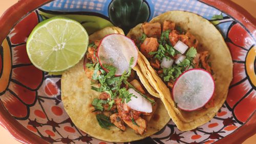 Tacos from the menu of Butaco in Grant Park.