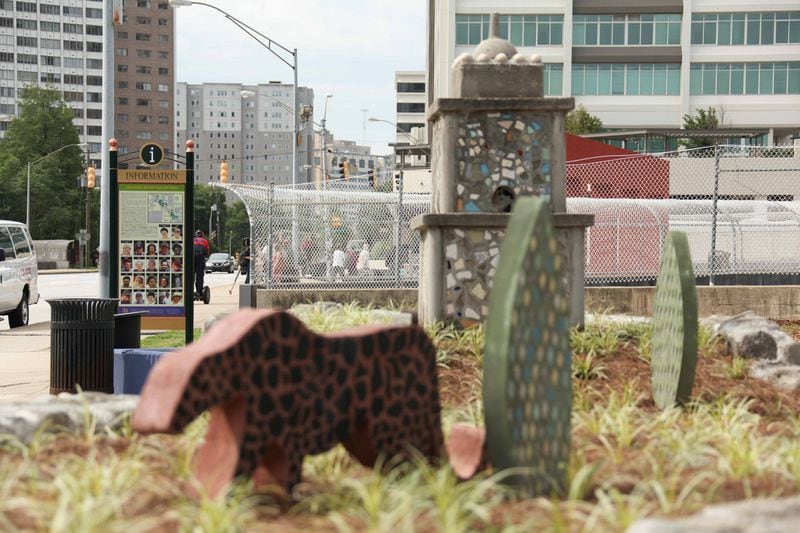 Folk Art Park features the work of notable regional folk artists, including Eddie Owens Martin, R.A. Miller, James Harold Jennings, Vollis Simpson, Archie Byron and Howard Finster. PHOTO CREDIT: Adam Shumaker