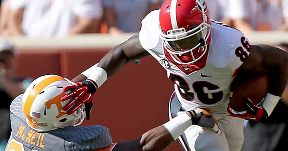 UGA WR Malcolm Mitchell injures knee