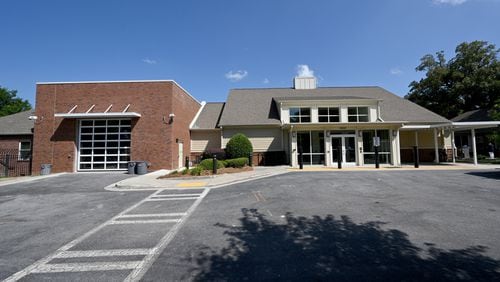 Exterior of new Fulton County Behavioral Health Crisis Center, on Friday, June 21, 2024 in Atlanta. (Hyosub Shin / AJC)