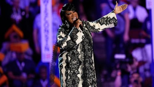 Patty LaBelle performs during the Democratic National Convention Tuesday, Aug. 20, 2024, in Chicago. (AP Photo/Paul Sancya)