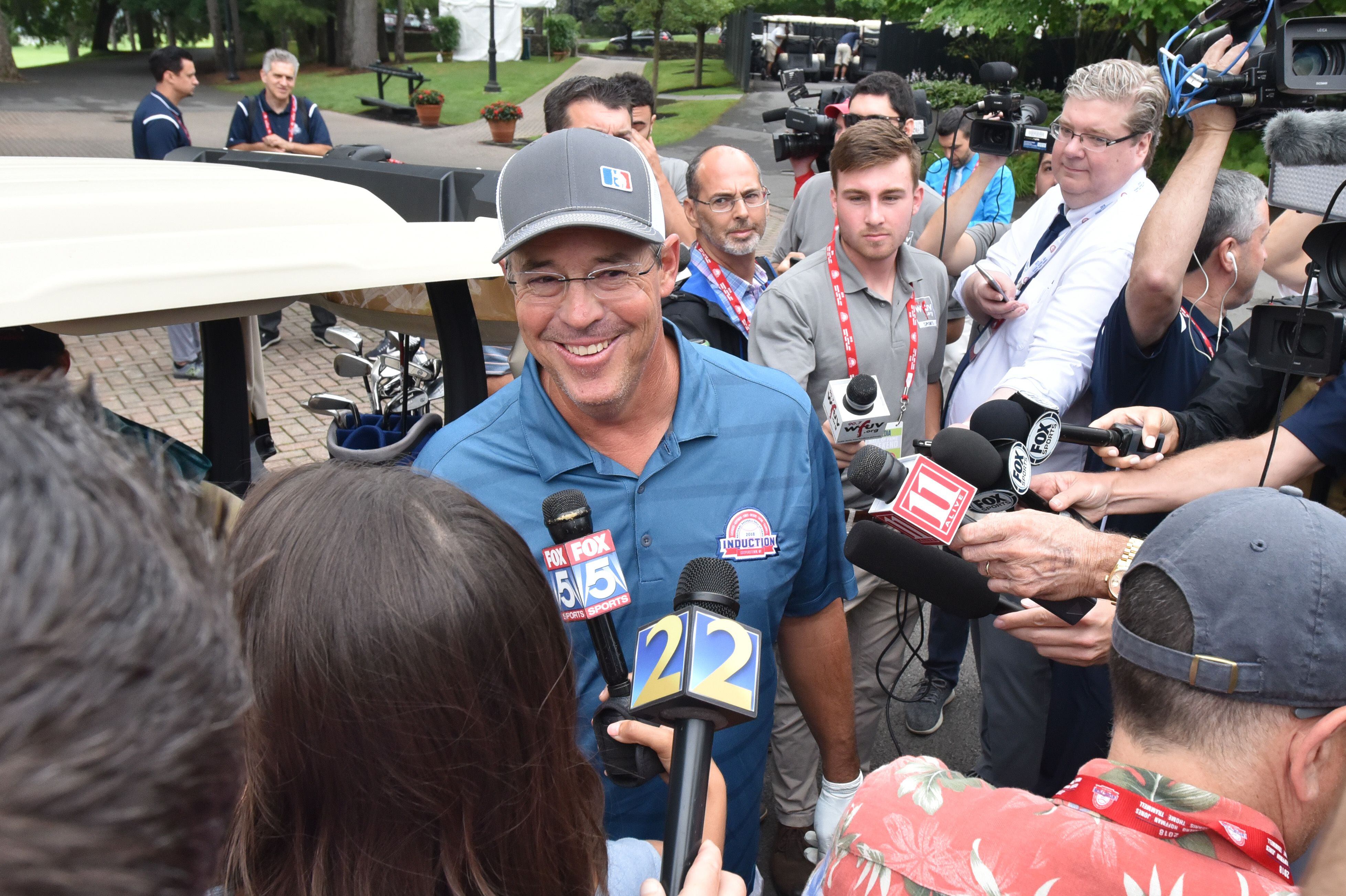 Not long after Chipper Jones' Cooperstown induction, he will meet his new  son: Cooper