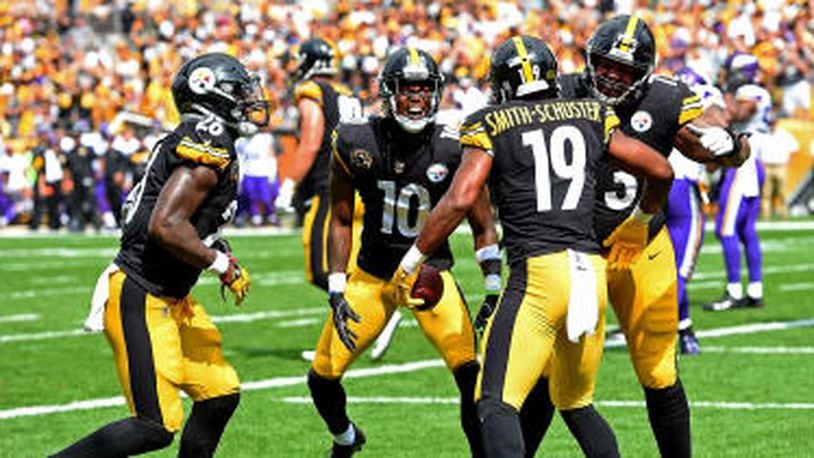 Watch: Steelers' JuJu Smith-Schuster's hide-and-seek touchdown celebration  against Bengals