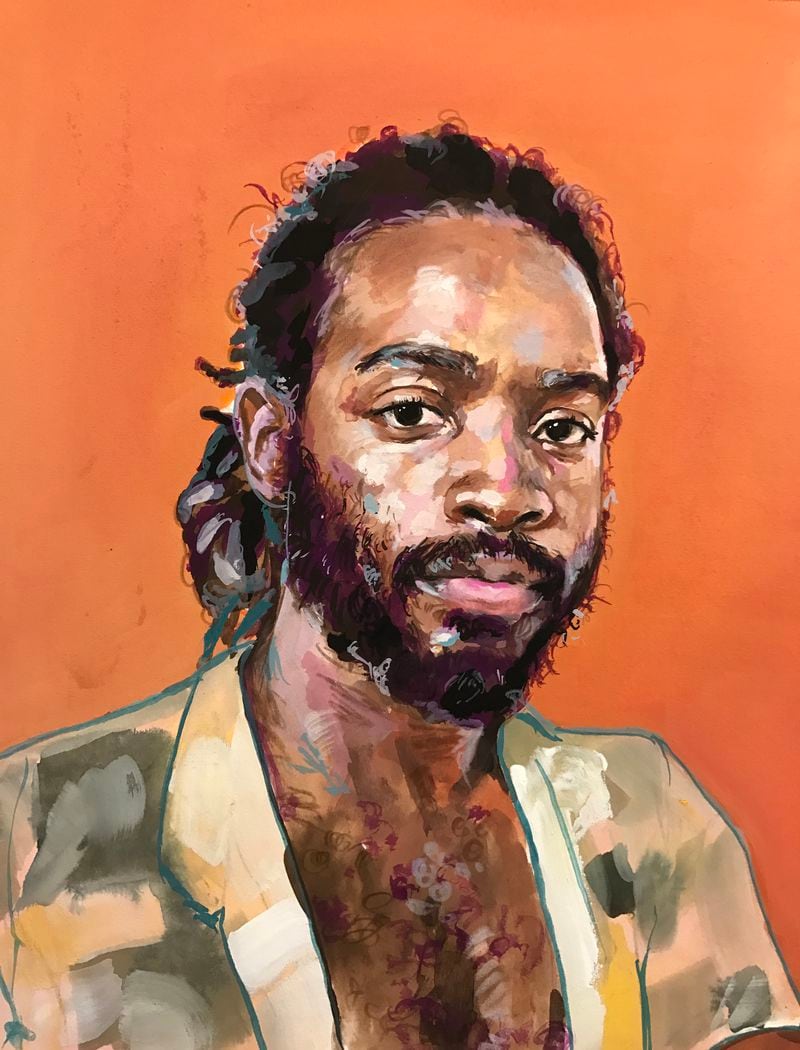 Atlanta artist Brandon Sadler draws inspiration from American