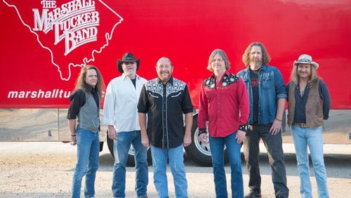 The Marshall Tucker Band, with bandleader and original member Doug Gray (center), will play Atlanta Symphony Hall on Feb. 4.