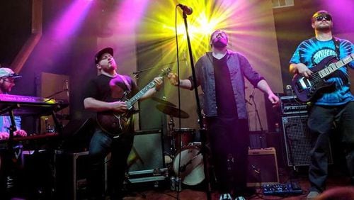 The Atlanta-based improvisational funk band Voodoo Visionary will perform at From the Earth Brewing Company the night before the Super Bowl. Contributed by Megan McCabe
