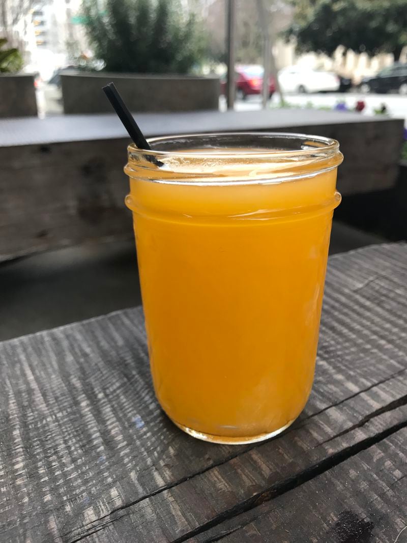  The Orange Jubilee with High West bourbon at Grain Bar./Photo credit: Caitlin Kreidler.