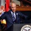 Former President Barack Obama speaks to guests after receiving the 2024 Sylvanus Thayer Award from the West Point Association of Graduates during ceremonies hosted by the U.S. Military Academy at West Point, Thursday, Sept. 19, 2024, in New York. (AP Photo/Eduardo Munoz Alvarez)