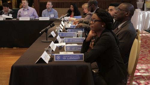 Participants at orientation for the 2016 Gwinnett 101 Citizens Academy. (Courtesy Gwinnett County)