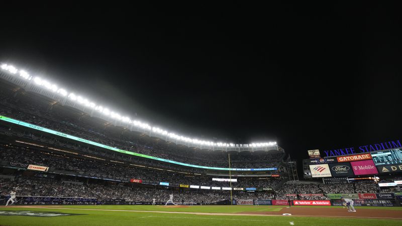 Kansas City Royals pitcher Cole Ragans delivers against the New York Yankees during the first inning of Game 2 of the American League baseball playoff series, Monday, Oct. 7, 2024, in New York. (AP Photo/Frank Franklin II)