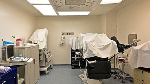 Interior of an operation room at Feminist Women's Health Center on Wednesday, June 29, 2022.(Hyosub Shin / Hyosub.Shin@ajc.com)