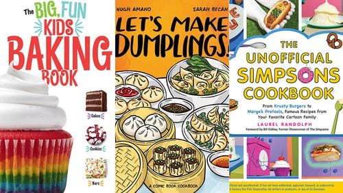Have some fun in the kitchen with the kids with recipes from "Let's Make Dumplings!," "The Unofficial Simpsons Cookbook" and "The Big, Fun Kids Baking Book."