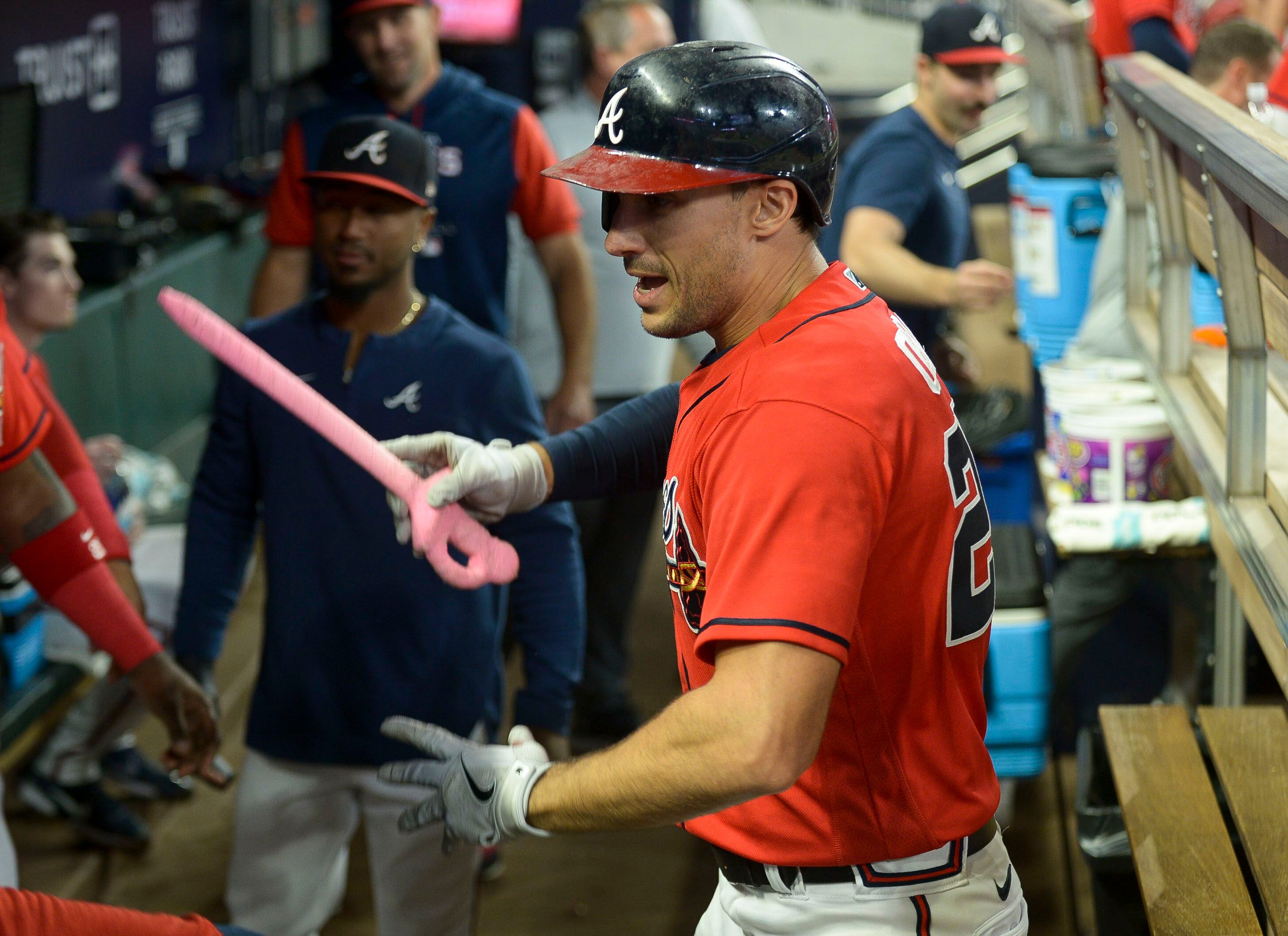 Last night game at Turner Field, Braves took this one 5-3 o…