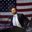 Republican vice presidential nominee Sen. JD Vance, R-Ohio, speaks at a campaign event Wednesday, Sept. 25, 2024, in Traverse City, Mich. (AP Photo/Paul Sancya)