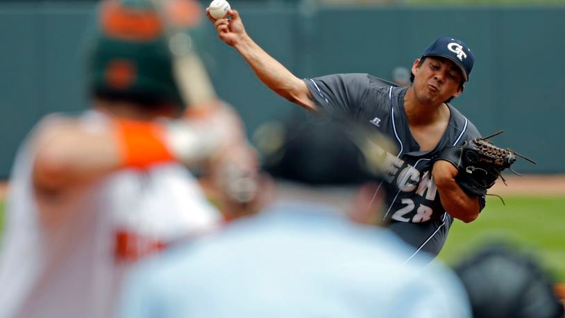 Miami beats Georgia Tech in first game of ACC baseball tourney