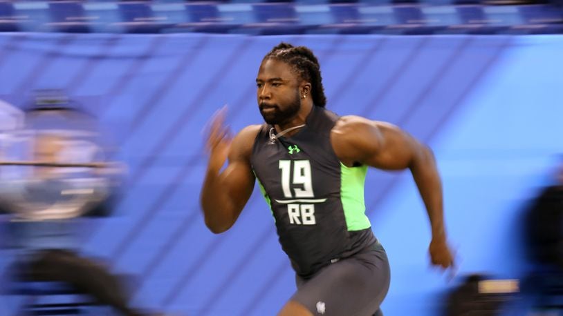 Which Running Backs Ran the 40-Yard Dash Best at This Year's Combine?