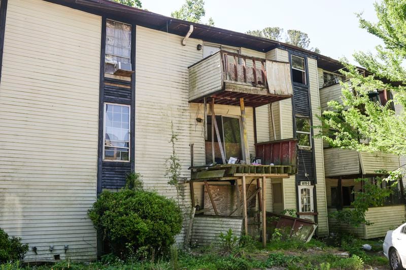 Brannon Hill Condominiums in DeKalb on Tuesday, May 10, 2022. (Natrice Miller / natrice.miller@ajc.com)