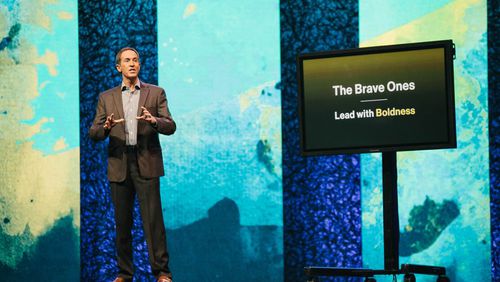 Andy Stanley, senior pastor of North Point Ministries, is one of the speakers at Leadercast Live in Duluth on Friday.